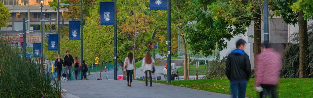 A photo of UBC campus